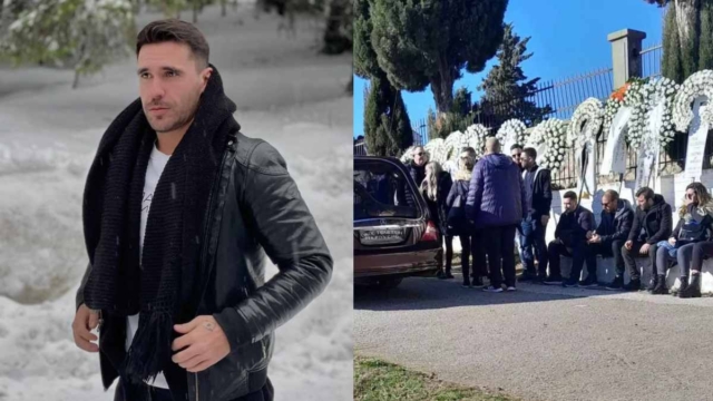 Σέρρες: Ανείπωτη θλίψη στην κηδεία του 30χρονου Γιώργου Ζαγκλιβέρη – Φίλοι και συγγενείς είπαν το τελευταίο αντίο στον ποδοσφαιριστή