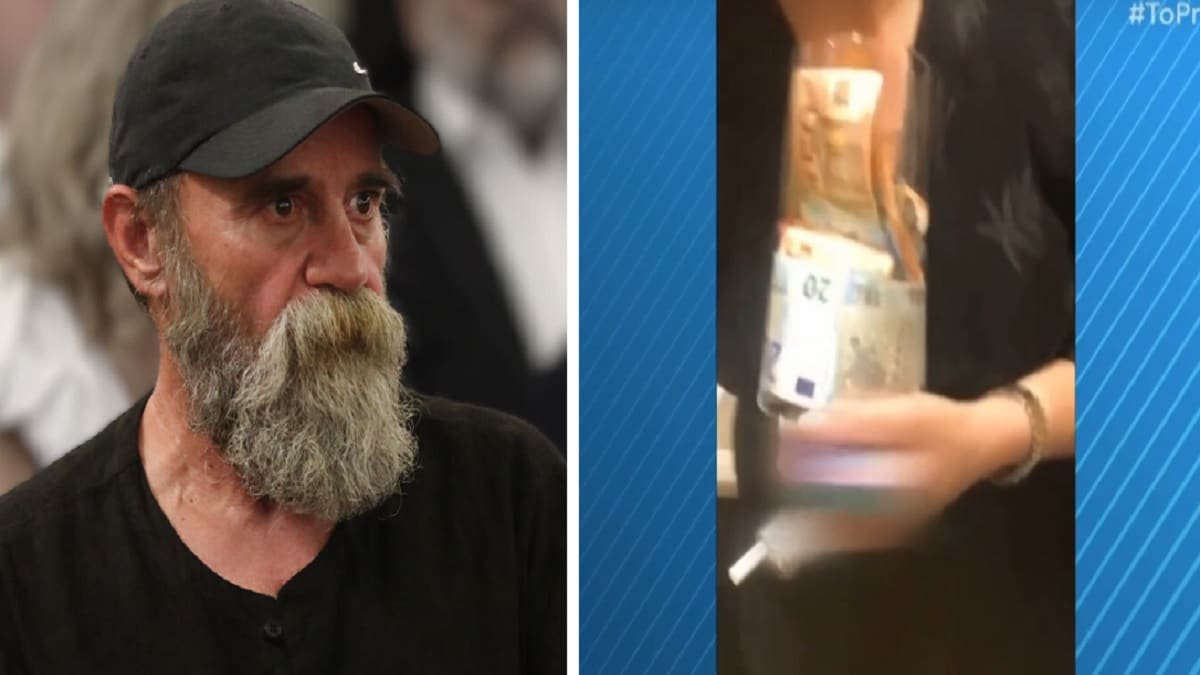 «Ο άλλος άνθρωπος» – Κωνσταντίνος Πολυχρονόπουλος: Βίντεο-ντοκουμέντο – Η στιγμή που παίρνει βάζο γεμάτο με χρήματα από δωρεές