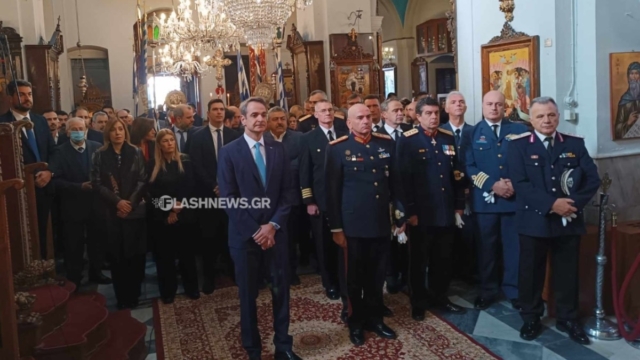 Στα Χανιά ο Κυριάκος Μητσοτάκης για τα Θεοφάνεια – Λαμπρός εορτασμός στη Μητρόπολη (video-photos)