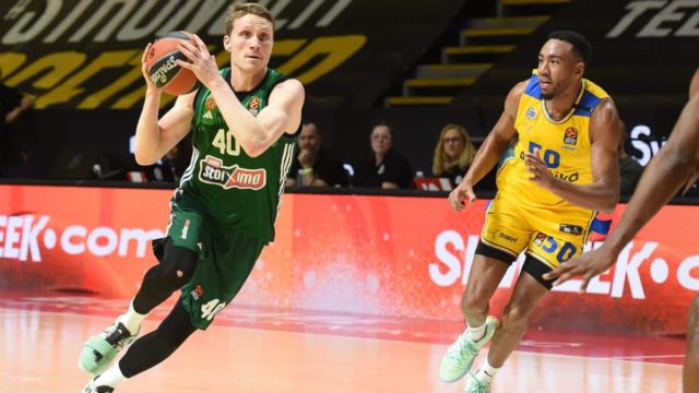 Μακάμπι Τελ Αβίβ – Παναθηναϊκός AKTOR 90-75: «Λύγισε» στο Βελιγράδι το τριφύλλι