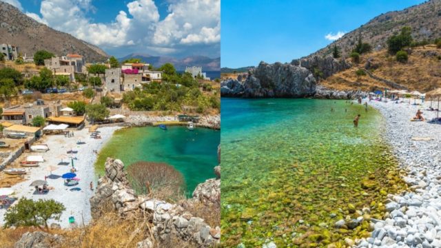 Το γραφικό παραθαλάσσιο χωριό της Μάνης με τα πανέμορφα νερά που θυμίζει «καρτ ποστάλ» (video)
