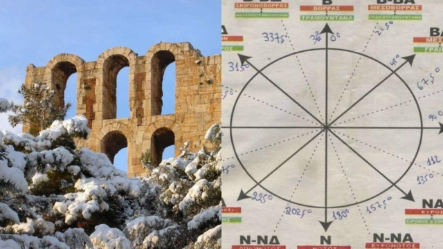 «Λευκή απειλή» από τα Μερομήνια: «Επικίνδυνα φαινόμενα και κύμα χιονιά μετά τα 20άρια»