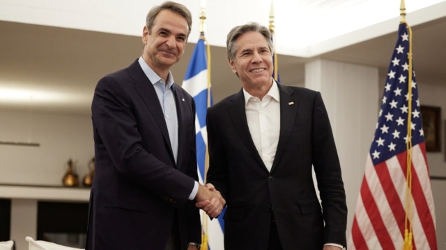 Μητσοτάκης για συνάντηση με Μπλίνκεν: Επιβεβαιώσαμε ότι θα υπάρξουν κι άλλα θετικά βήματα στον τομέα της αμυντικής συνεργασίας