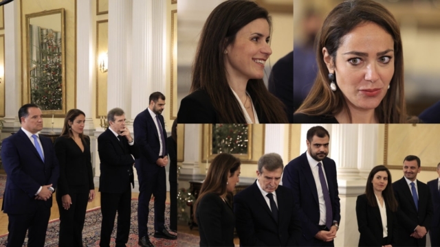 Κυβέρνηση: Ορκίστηκαν οι νέοι υπουργοί, παρουσία Κυριάκου Μητσοτάκη και Κατερίνας Σακελλαροπούλου (video)