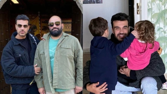 «Σήμερα γιορτάζει ο καλύτερος σύντροφος και συνοδοιπόρος…»: Ο Παντελής Τουτουντζής εύχεται στον αγαπημένο του με ένα τρυφερό φιλί στο μάγουλο