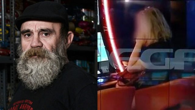 Φωτογραφία ντοκουμέντο: Η ξανθιά και ο Κώστας Πολυχρονόπουλος παίζουν «φρουτάκια» – Όσα δήλωσε η γυναίκα
