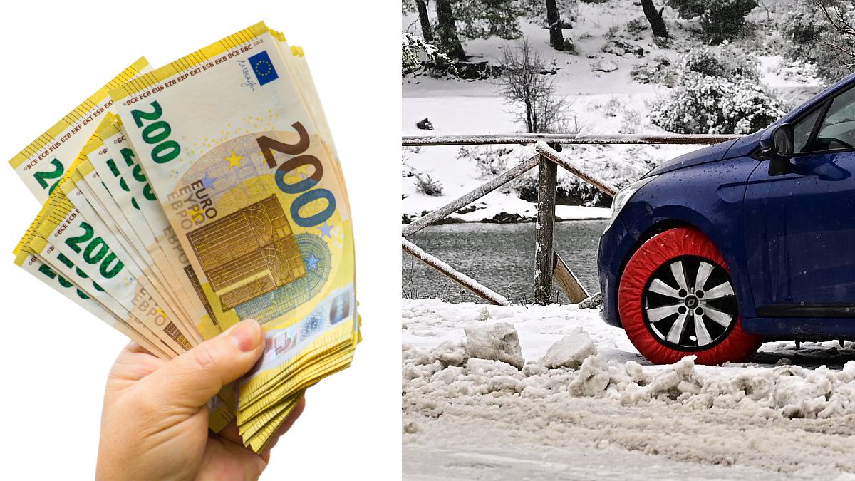 Κακοκαιρία Avgi: Τι πρόστιμο θα πληρώσετε αν σας πιάσει η Τροχαία χωρίς αντιολισθητικές αλυσίδες στο πορτμπαγκάζ;