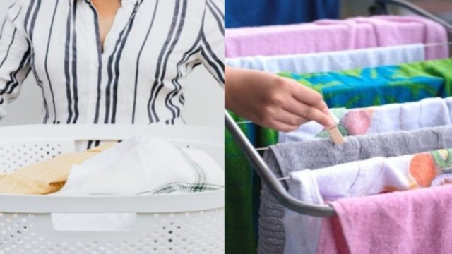 Στέγνωμα ρούχων: Το μυστικό για να το πετύχετε γρήγορα ακόμα και όταν βρέχει και κάνει κρύο