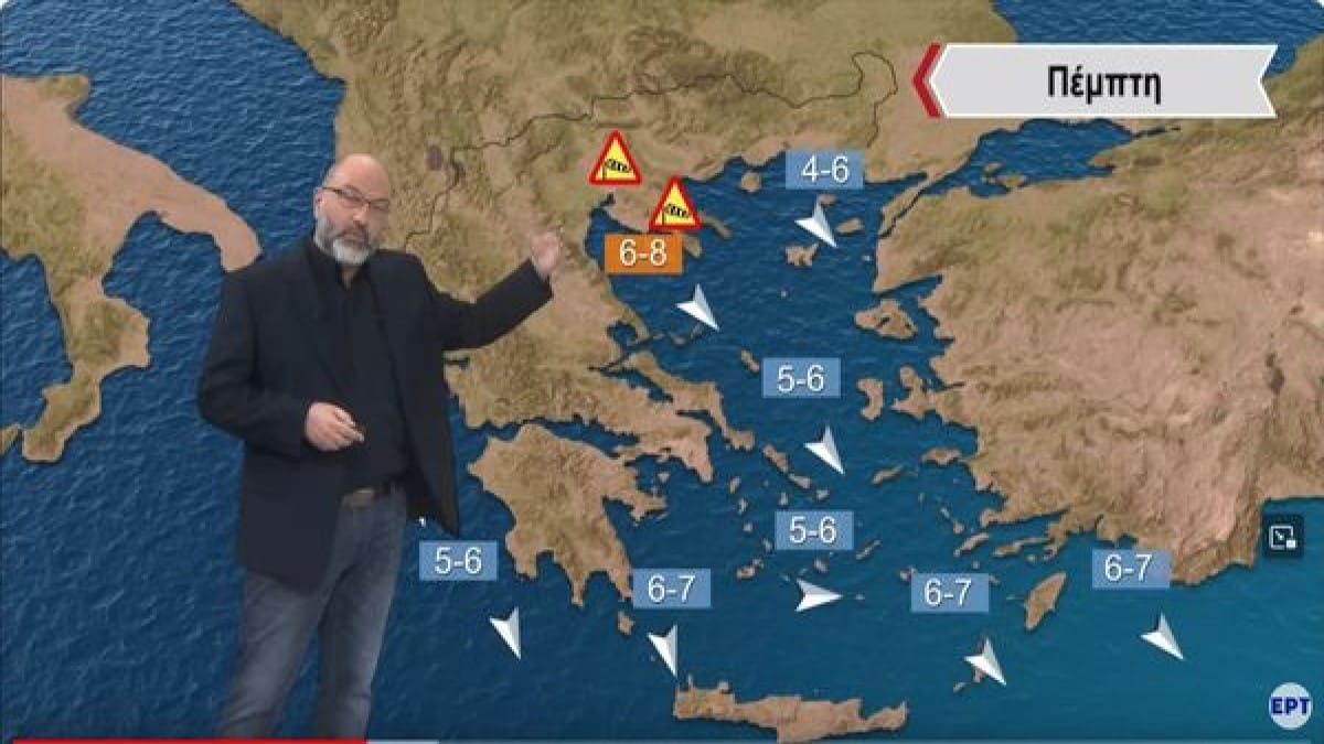 Σάκης Αρναούτογλου: «Πιθανότητα αξιόλογες μπόρες χιονιού στην Αττική την ερχόμενη Δευτέρα και Τρίτη 29-30/1…» (photo)
