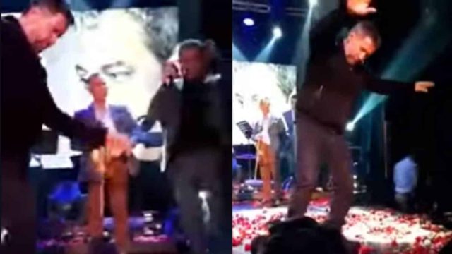 Έγινε «ανάστα ο Κύριος»: Έραναν με γαρύφαλλα τον Σπύρο Παπαδόπουλο για το βαρύ ζεϊμπέκικό του!