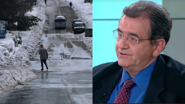 Σε δύο κύματα ο χιονιάς από Θοδωρή Κολυδά: «Μεγάλη πτώση της θερμοκρασίας από την Κυριακή…»