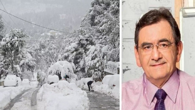 Xιονοϋετός από τον Θοδωρή Κολυδά: «Έως το βράδυ του Σαββάτου θα χιονίσει…» (Video)