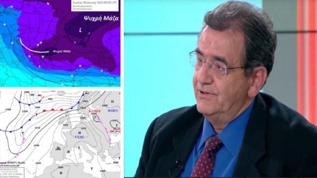 Επαγρύπνηση Θοδωρή Κολυδά: «Ψυχρή μάζα “αγκαλιάζει” την Ελλάδα. Η ποσότητα του χιονιού…» (photos)