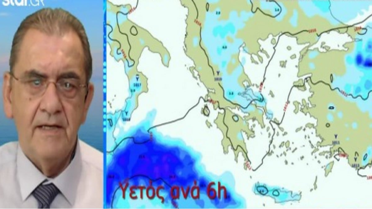«Θα έχουμε έντονα φαινόμενα! Προσοχή σε 6 περιοχές…» – Σήμα κινδύνου Θοδωρή Κολυδά για την εξέλιξη του καιρού (Video)
