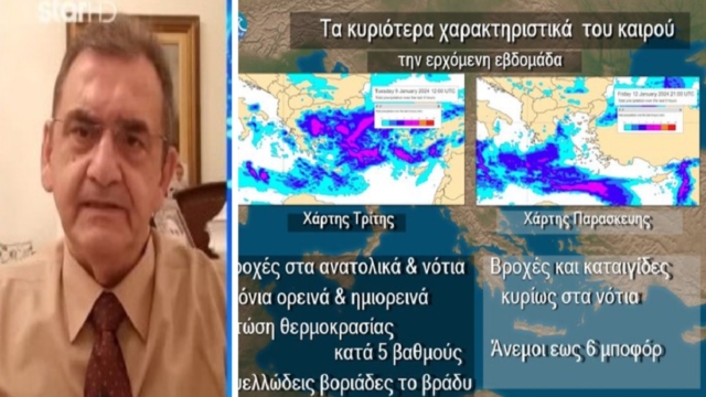 «Έρχεται χιονιάς! Μετά από μακρύ χρονικό διάστημα…» – Ζητά προσοχή ο Θοδωρής Κολυδάς για συγκεκριμένες περιοχές (photo)