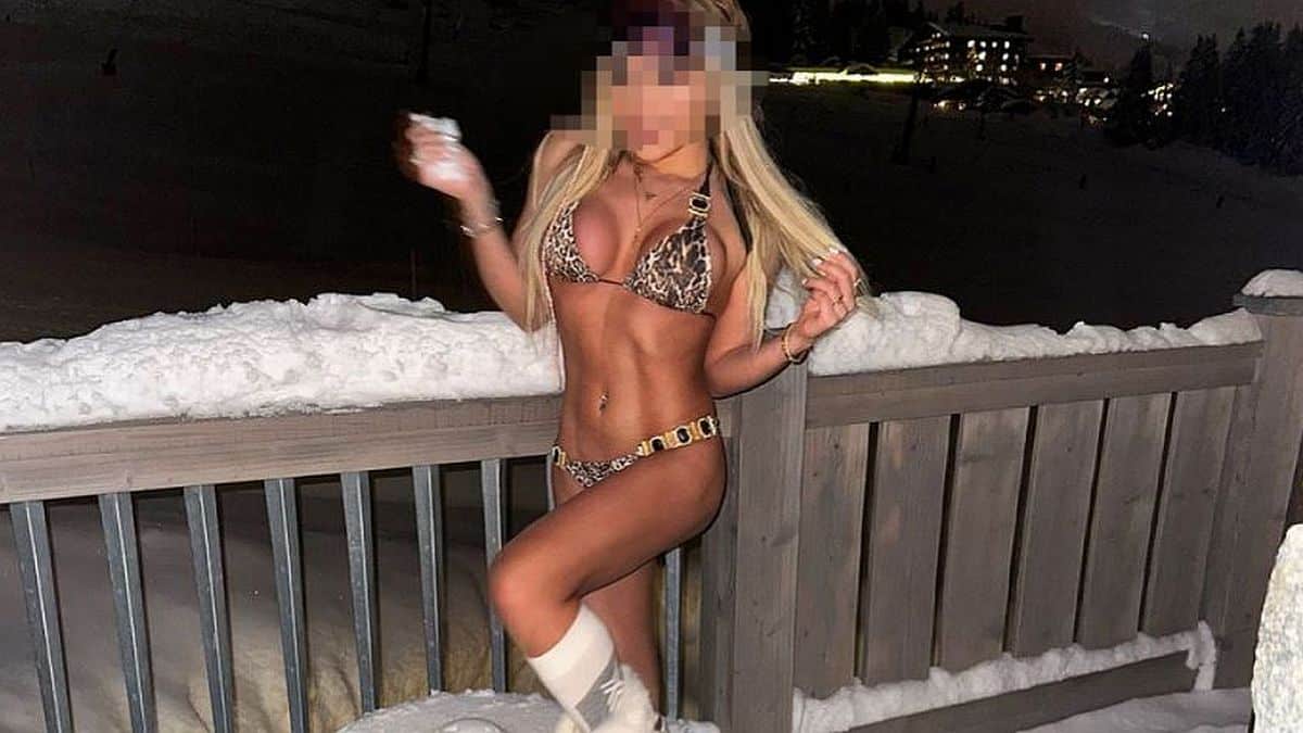 Ελληνίδα τραγουδίστρια με μαγιό στα χιόνια στους -4 βαθμούς Κελσίου (ΦΩΤΟ)