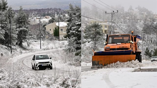 Κακοκαιρία «Avgi»: Οι 6 περιοχές που θα «ταλαιπωρηθούν» τις επόμενες ώρες – Live η κίνηση του χιονιά