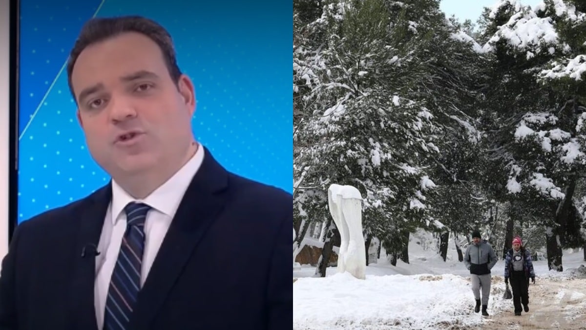 Έσκασε η «βόμβα» από τον Κλέαρχο Μαρουσάκη – «Έρχεται φωτοβολίδα ψύχους και χιονιού…» (video)