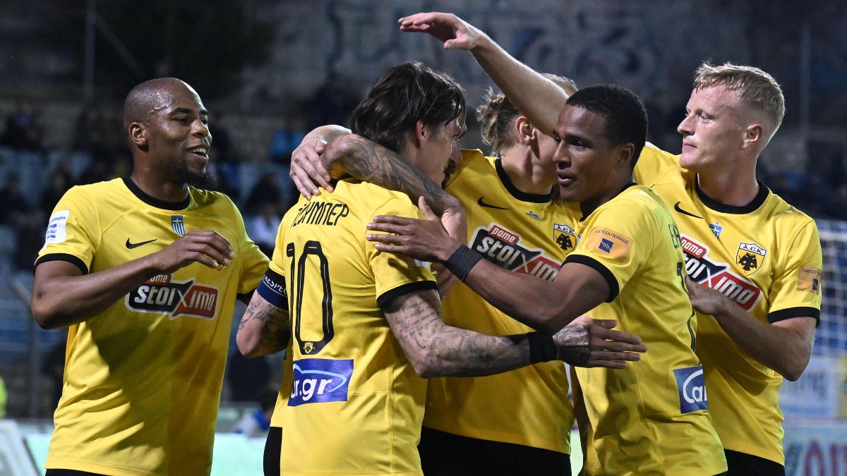 Super league: Η ΑΕΚ πέρασε από Λαμία με επική τριάρα και παραμένει μόνη της στη κορυφή (video)
