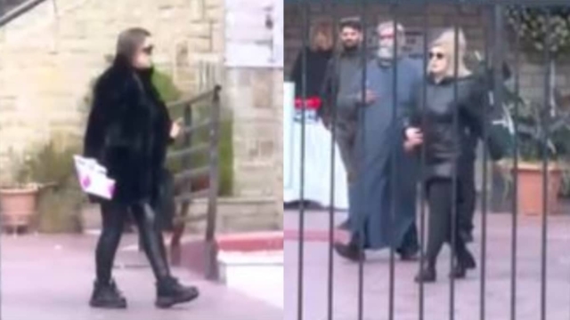 Ενωμένες μια γροθιά: Άντζελα Δημητρίου & Όλγα Κιουρτσάκη ξανά μαζί στο κοιμητήριο όπου έθαψαν τη μητέρα της τραγουδίστριας (video)