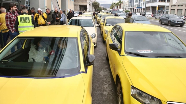 48η απεργία ταξί- Κυκλοφοριακές ρυθμίσεις λόγω πορείας διμαρτυρίας