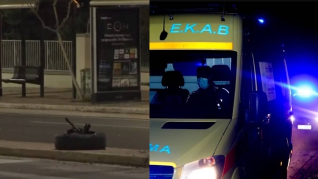 Σώθηκε από θαύμα: Καρφώθηκε σε κολόνα φωτισμού και δεν έπαθε ούτε γρατζουνιά  (video)