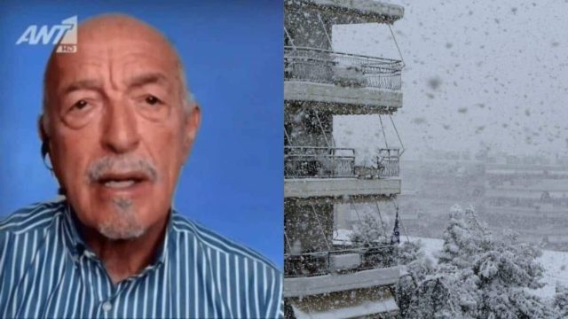 «Νέα επέλαση του χιονιά – Πολύ χαμηλές θερμοκρασίες»: Φλεβάρης με βαρυχειμωνιά από τον Τάσο Αρνιακό