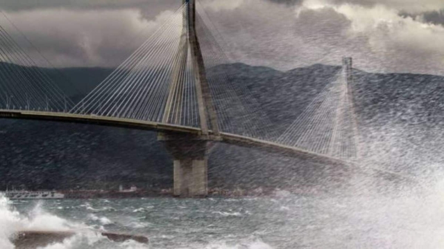 Κλειστή η πορθμειακή γραμμή Ρίου – Αντιρρίου λόγω ισχυρών ανέμων