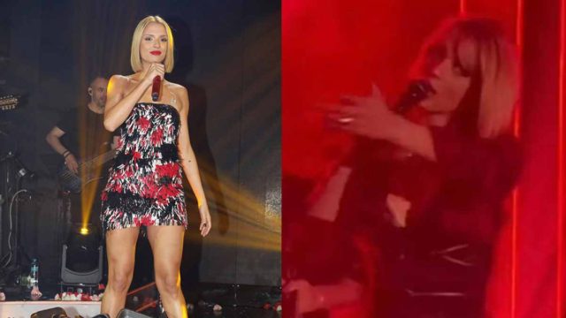 Κατερίνα Λιόλιου: «Όποιος το πέταξε, να περάσει στην έξοδο» – Η αντίδραση όταν της πέταξαν αιχμηρό αντικείμενο στην πίστα
