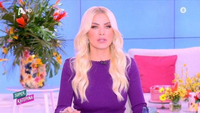 Κατερίνα Καινούργιου: «Δεν μπορώ, λέω κάτι δικά μου, θα βγει η εκπομπή…»