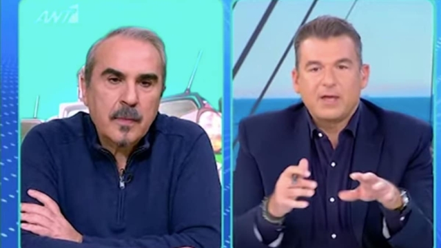 «Έχω βγάλει τα… τέτοια»: Το on air «καρφί» Γιώργου Λιάγκα και Βαγγέλη Περρή στην Καινούργιου