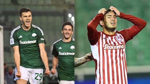 Super League: Κυριαρχία Παναθηναϊκού στο ντέρμπι «αιωνίων» – Έβγαλε νοκ-άουτ από τη μάχη τίτλου τον Ολυμπιακό (videos)