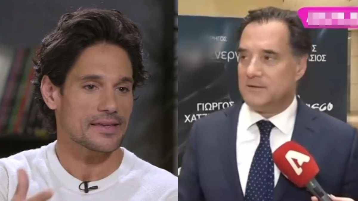 Άδωνις Γεωργιάδης για Πάνο Βλάχο: «Είναι ένας πολύ ταλαντούχος ηθοποιός, αλλά λυπάμαι πολύ γι’ αυτόν»