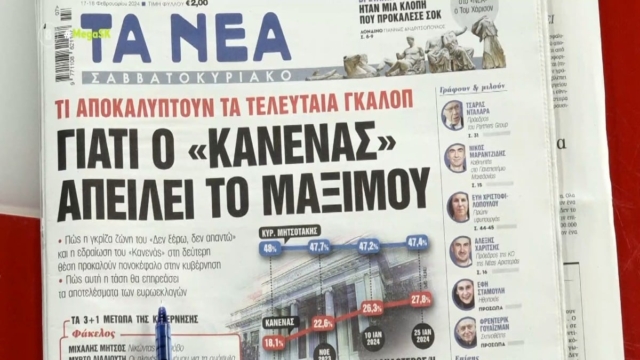 Τα πρωτοσέλιδα των εφημερίδων (17/2)