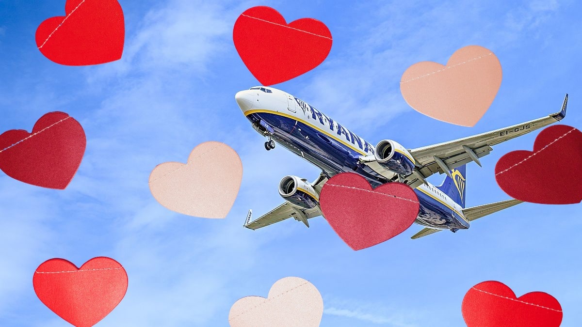 Ryanair: Έκτακτη προσφορά για 24 ώρες μόνο για… ερωτευμένους!
