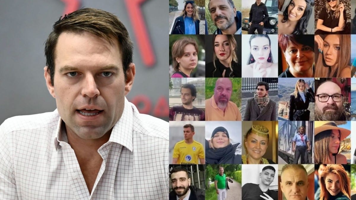 Στέφανος Κασσελάκης για Τέμπη: «Θα είμαστε δίπλα στον αγώνα των οικογενειών τους για Δικαιοσύνη»