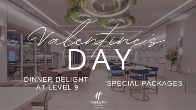 Holiday Inn Thessaloniki: Φέτος γιορτάστε τον Βαλεντίνο με ξεχωριστές προτάσεις!