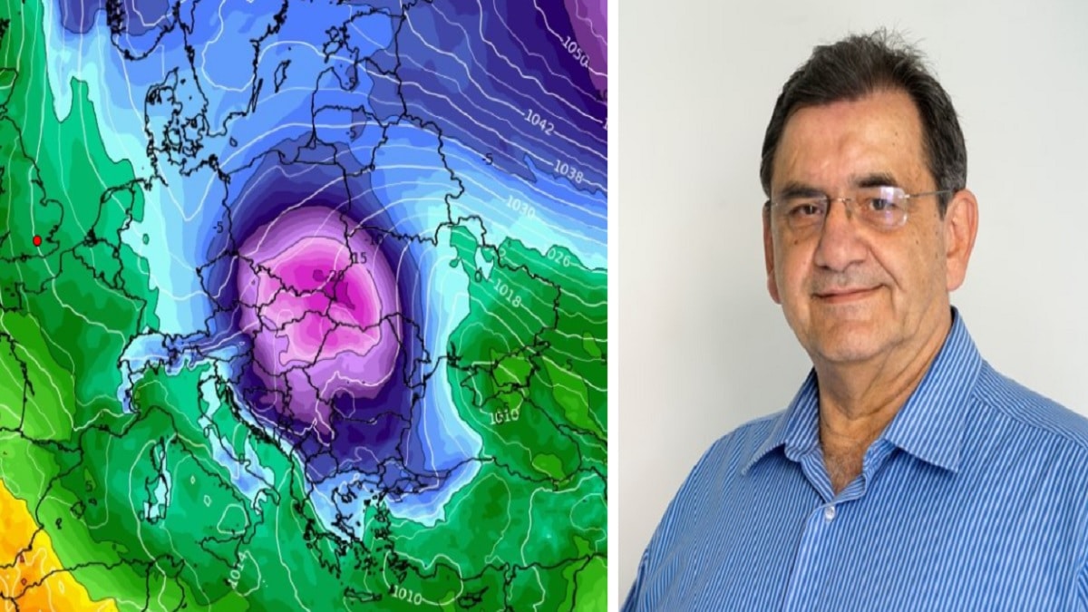 Θοδωρής Κολυδάς: «Σπάει η πολική δίνη! Aιφνίδια στρατοσφαιρική θέρμανση στα μέσα Φεβρουαρίου» (Video)