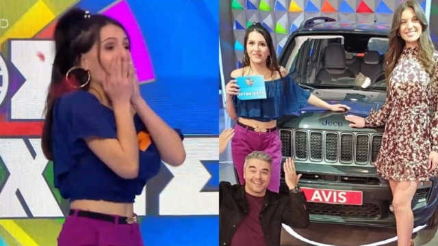 «Τροχός της Τύχης»: Τίναξε τη μπάνκα στο τελευταίο δευτερόλεπτο – Η πανέξυπνη Άνια σάρωσε μετρητά και αυτοκίνητο (video)