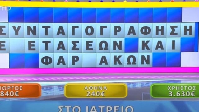 Απίστευτη γκάφα στον Τροχό της Τύχης: Δεν πίστευε στα αυτιά του ο Πέτρος Πολυχρονίδης με το ποια λέξη δεν βρήκε ο παίκτης (video)