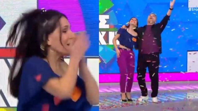 Παίκτρια «έγραψε» ιστορία στον «Τροχό της Τύχης» – Κέρδισε 7.550 ευρώ και το αυτοκίνητο στο παρα πέντε (video)