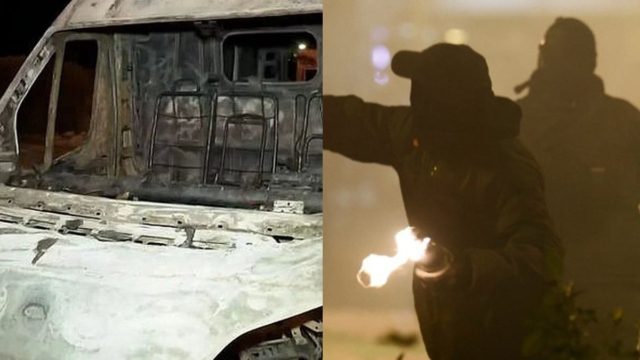 Αναστάτωση στου Ζωγράφου: Άγνωστοι έκαψαν τέσσερα οχήματα στην Πανεπιστημιούπολη (video)