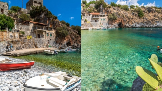 Αλύπα: Το «κρυστάλλινο» καμάρι της Μάνης – Μία παραλία με γαλαζοπράσινα νερά που μαγεύει το μυαλό (video)