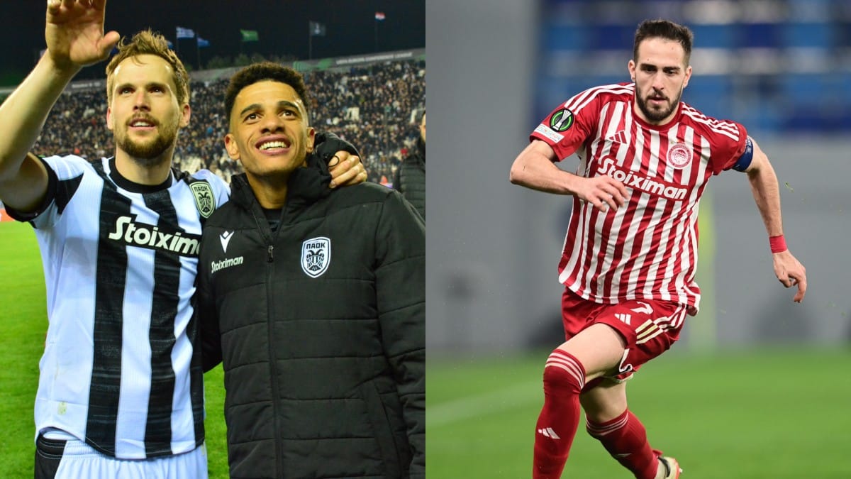 Europa Conference League: Αυτοί είναι οι αντίπαλοι Ολυμπιακού και ΠΑΟΚ στους «8»!