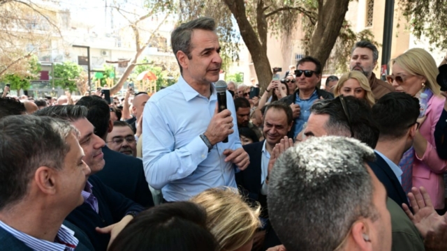 Μητσοτάκης από Μοσχάτο: Λογοδοτούμε στον λαό – Δεν συγκυβερνούμε με κανέναν