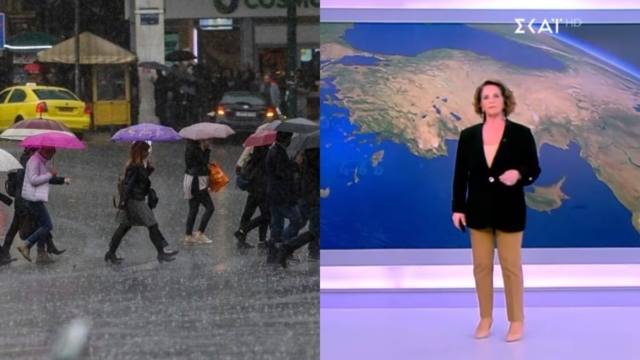 «Γης Μαδιάμ» ο καιρός από την Χριστίνα Σούζη – Εφιστά την προσοχή για 7 περιοχές (video)