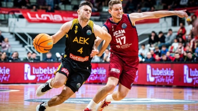 Basketball Champions League: Ήττα με 100άρα στη Μούρθια πριν το «αντίο» για την ΑΕΚ (video)