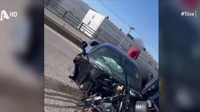 Κηφισός: Έτσι έγινε το σοβαρό τροχαίο με την Maserati – Κόπηκε στη μέση το αυτοκίνητο, ούτε γρατζουνιά ο οδηγός (video)