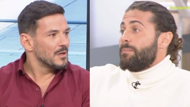 «Γιατί μου επιτέθηκες;»: Έλυσαν τις διαφορές τους στον «αέρα» Κώστας Τσουρός και Κωνσταντίνος  Βασάλος (video)