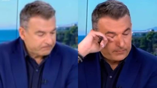Έκλαψε on air ο Γιώργος Λιάγκας: «Σε μία ώρα θα δω τα παιδιά μου, αλί από αυτούς που έχασαν τα δικά τους»